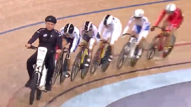 Pist Yarışları, Motorlu (keirin)